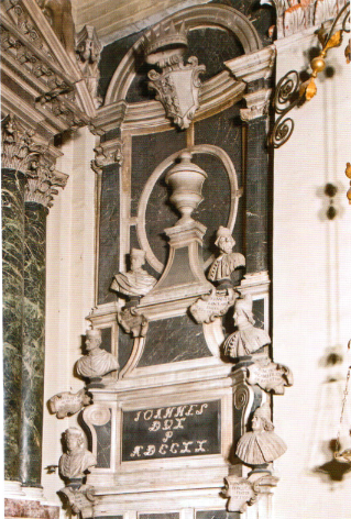 Il cenotafio di famiglia predisposto dal doge Giovanni II Corner - cappella corner